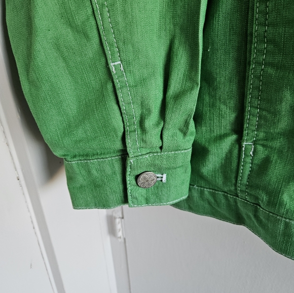 D & Co green denim jacket Size XXL - Picture 6 of 16